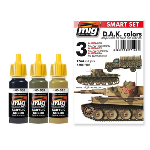 Farbenset Afrika Korps, Inhalt 51 ml