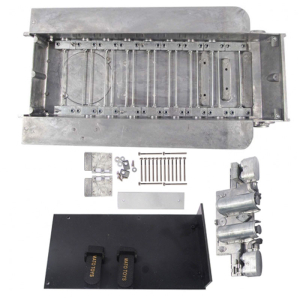 Tigre I - chassis full métal avec tendeur de chenilles, suspenssion à bares de torsion et bras métal + roues de roullement métal et à billes