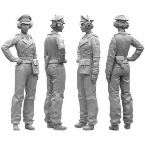 SOL - 1/16 commandant de char Allemande féminine, kit