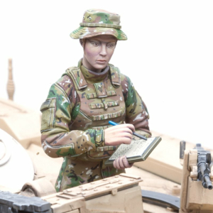 SOL - 1/16 U.S. Army Figurine féminine pour char, kit