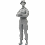 SOL - 1/16 U.S. Army équipage de char féminine, 3 figures