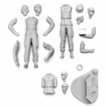 SOL - 1/16 U.S. Army équipage de char féminine, 3 figures