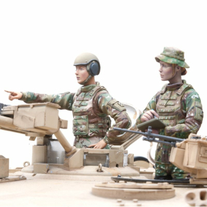 SOL - 1/16 U.S. Army weibliche Panzerbesatzung, 2 Figuren...