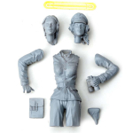 SOL - 1/16 PzKpfw IV  figurine féminine allemande commandant de char, kit