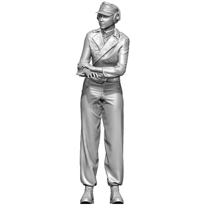 SOL - 1/16 PzKpfw IV  figurine féminine allemande...