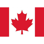 Canada, petit drapeau pour char 1/16 