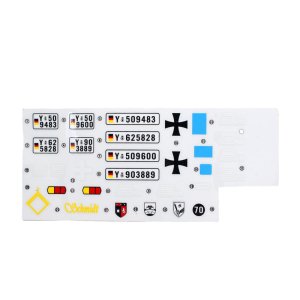 Leopard 2A6 - Taigen Aufkleberset Decal in 1/16