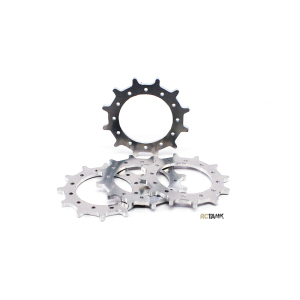 Leopard 1 - Track ring for drive sprocket, 4 parts, HQ made of aluminum in 1:16