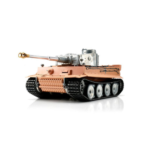 Taigen Tiger I, unpainted in the metal edition in 1:16 gun recoil