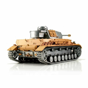 Edition Metal: 360° 2.4 GHz V3 (nouvelle platine) PANZER IV F2/G unitée de tir BB + chassis/tourelle métal + chenilles métal + canon métal + roues métal