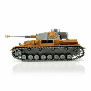 Edition Metal: 360° 2.4 GHz V3 (nouvelle platine) PANZER IV F2/G unitée de tir BB + chassis/tourelle métal + chenilles métal + canon métal + roues métal