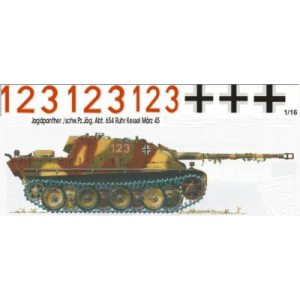 Jagdpanther - s.Pz.Jg.Abt. 654 Ruhr Kessel 03/1945