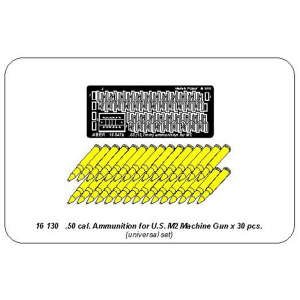 ABER - cal. 50 Anmunition US M2 Browning Metal in 1/16