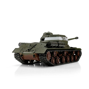 Taigen IS-2, version camouflage, metal edition 1:16 with BB unit, V3 board and transport wooden box 