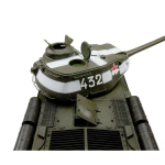 Taigen IS-2, version vert, edition métal 1:16 avec unité de tir BB, V3 platine et caisse de transport en bois