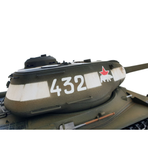 Limited Edition: Taigen IS-2, Version Russisch grün mit Alterung in der Metall-Edition 1:16 mit IR-System, Rohrrückzug und Xenonblitz und V3-Platine 