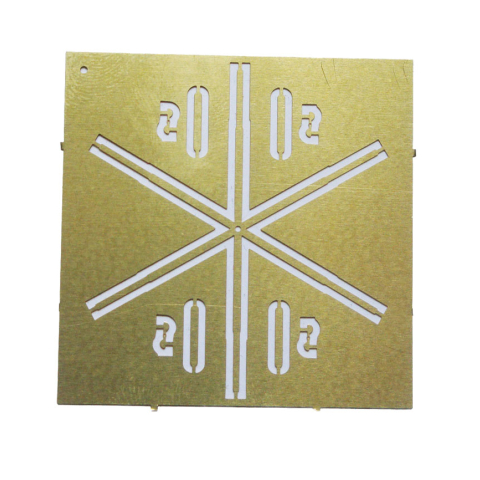 FuG 8 star antenna, etched part