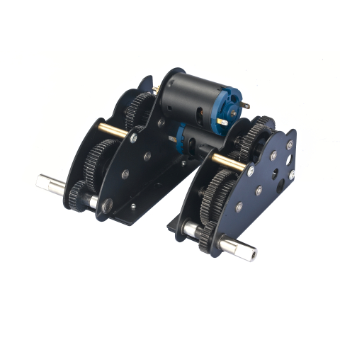 New IS-2 - 4.1 steel gearboxes with 390 motors