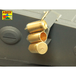 ABER - smoke launchers for german tanks, set made of brass, HQ