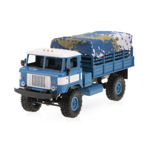 WPL - Truck tarpaulin (blue/beige) with lashing rope and...
