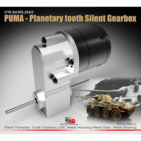 PUMA - Engrenage silencieux à dents planétaires pour Sd. Kfz. 234/2 en 1/16 