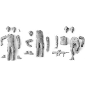 SOL - 1/16 UK tank crew, 3 figures