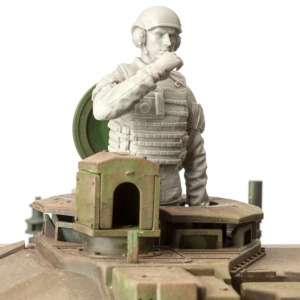 SOL 1/16 - UK tank commander, kit