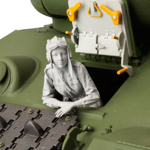 SOL - 1/16 UdSSR weibliche Panzerfahrerin