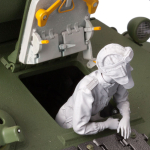 SOL - 1/16 UdSSR weibliche Panzerfahrerin