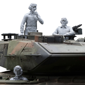 SOL - 1/16 Dt. Bundeswehr tank crew, 3 figures
