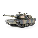Heng Long US M1A2 Abrams, version summer camouflage in 1:16 with BB-unit and parts of metal 