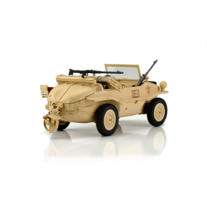 VW Schwimmwagen T166 sable, RC en 1/16