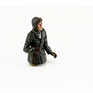 Figur 1/16 - Panzerkommandant T-34, Halbfigur