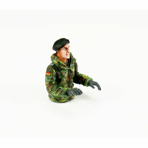 Figurine en 1/16 -  Commandant de char Leopard