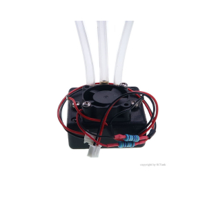 Smoke module, Flat version with fan, 7,2-7,4V Pre-heating