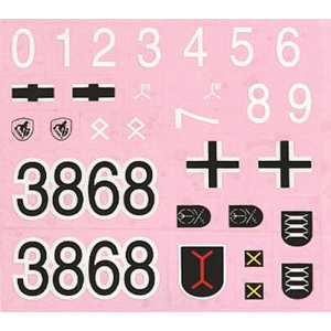 StuG III - Decal-Set 3868 von Heng Long in 1:16