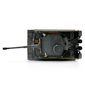 Taigen Tigre I, Airbrush édition métal en 1:16 avec unité de fumé pour le canon, recul de canon servo, flash xenon, systeme IR et platine V3, caisse en bois