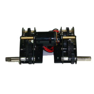 Tiger I - 3.1 PRO flach Stahlgetriebe mit 380er/18.000 U/min Motoren, kurze Achsen