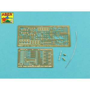 ABER - Tiger I, Königstiger und Panther - Klammern/Halterungen für Seile