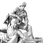 SOL - 1/16 U.S. Army Figurine Mitrailleur, kit