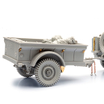 SOL - 1/16 U.S. Army T-3 Anhänger mit Zubehör, Bausatz aus Resin