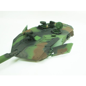 Leopard 2A6 -  metal turret painted, gun action recoil,...