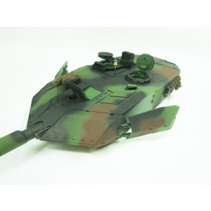 Leopard 2A6 - metal turret painted with BB unit, metal...
