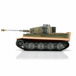 Taigen Tiger I late version, unpainted in the metal edition in 1:16 gun recoil system, Xenon flash, IR battle unit and V3 board
