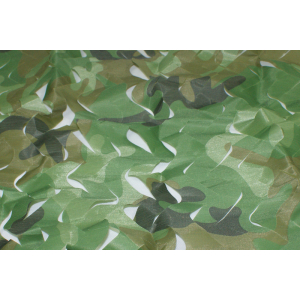 Filet de camouflage en nylon, env. 90 x 90 cm, vert...