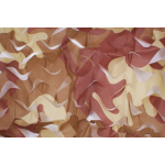 Filet de camouflage en nylon, env. 90 x 90 cm, desert camo 