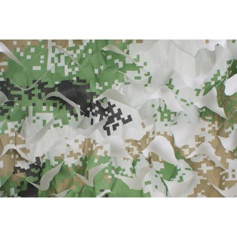 Filet de camouflage en nylon, env. 50 x 50 cm, camouflage