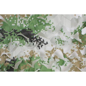 Tarnnetz, ca. 50 x 50 cm aus Nylon, Camouflage 