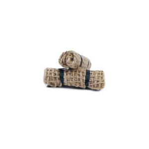 Jute camouflage net, rolled up and bound, size 1 