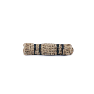 Jute camouflage net, rolled up and bound, size 3 